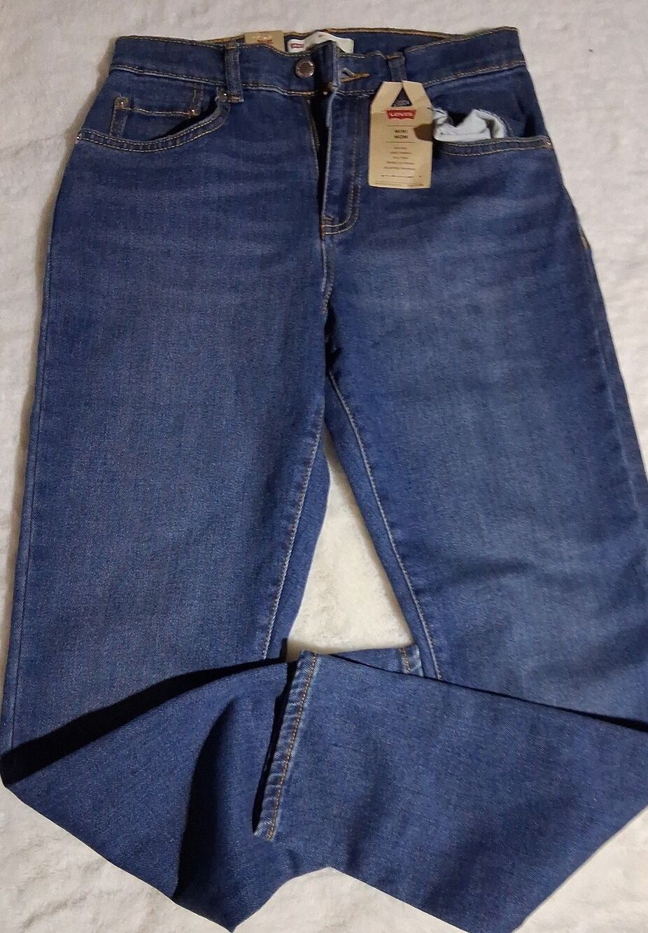 Levi's Mini Mom stretch jeans sz 16 reg - Picture 2 of 5
